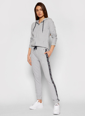 Tommy Hilfiger dámske šedé tepláky Track - M (004)
