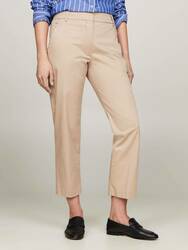 Tommy Hilfiger dámske béžové Chino nohavice - 36 (AEG)