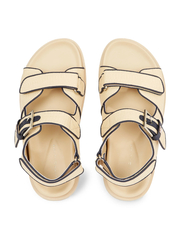 Tommy Hilfiger dámske béžové sandále - 36 (0F4)