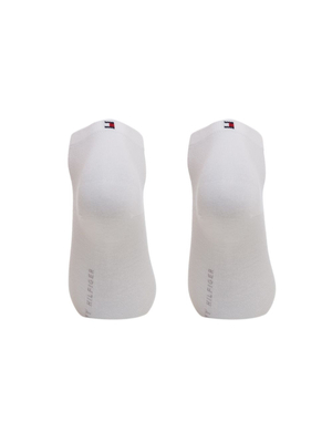 Tommy Hilfiger dámske biele ponožky 2 pack - 35 (300)