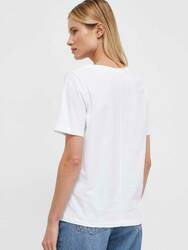 Tommy Hilfiger dámske biele tričko - XXS (YCF)