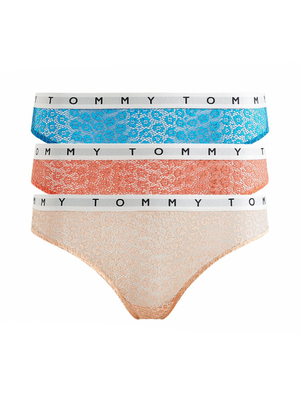 Tommy Hilfiger dámske brazilky 3 pack - XS (0XT)