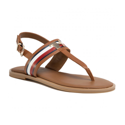 Tommy Hilfiger dámske hnedé sandále - 41 (GU9)