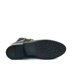 Tommy Hilfiger dámske čierne členkové čižmy - 36 (990)
