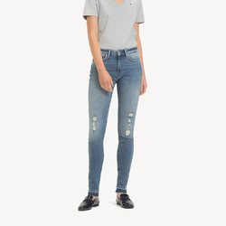 Tommy Hilfiger dámske modré džínsy Como - 30/32 (911)