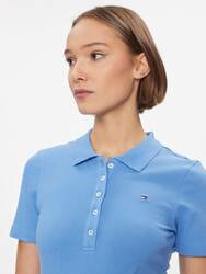 Tommy Hilfiger dámske modré polo - S (C30)