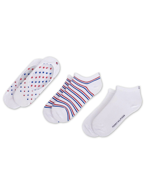 Tommy Hilfiger dámske ponožky 3 pack - 35 (105)