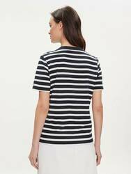Tommy Hilfiger dámske pruhované tričko - XS (0A7)