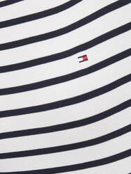 Tommy Hilfiger dámske pruhované tričko  - XS (0BF)