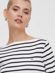 Tommy Hilfiger dámske pruhované tričko  - XS (0BF)