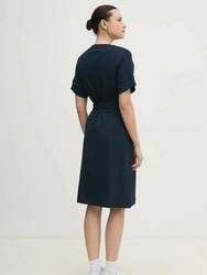 Tommy Hilfiger dámske tmavo modré šaty - XS (C1G)