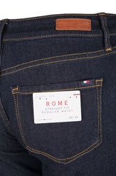 Tommy Hilfiger dámske tmavomodré džínsy Rome Chrissy - 27/34 (415CHRI)