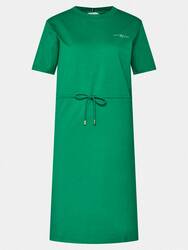 Tommy Hilfiger dámske zelené šaty 1985 - XXL (L4B)