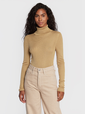Tommy Hilfiger dámsky béžový rolák - S (GW8)