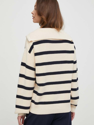 Tommy Hilfiger dámsky béžový sveter - M (04T)