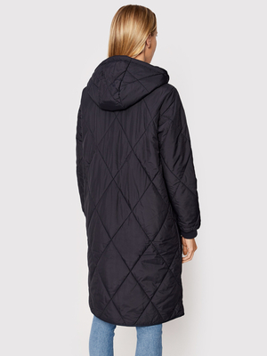 Tommy Hilfiger dámsky tmavomodrý kabát - S (DW5)