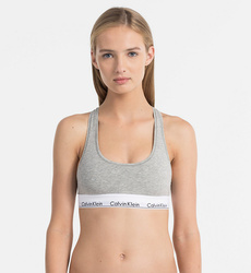 Calvin Klein dámska šedá podprsenka Bralette - L (020)