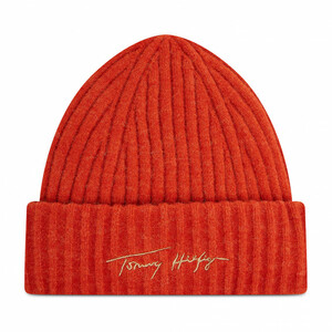 Tommy Hilfiger dámska oranžová čiapka - OS (SG4)