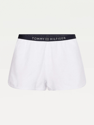 Tommy Hilfiger dámske biele šortky - L (YBR)