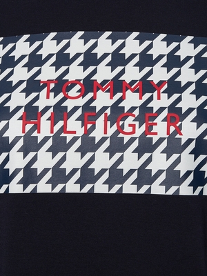Tommy Hilfiger dámske tmavo modré tričko - XS (DW5)