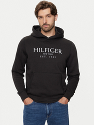 Tommy Hilfiger pánska čierna mikina - L (BDS)