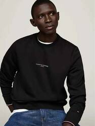 Tommy Hilfiger pánska čierna mikina - XL (BDS)