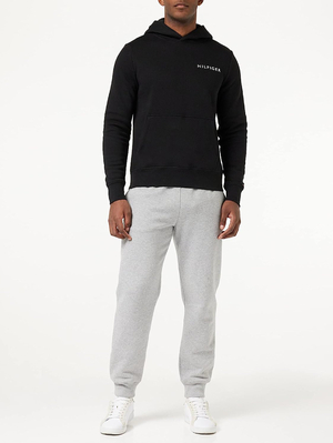Tommy Hilfiger pánska čierna mikina Pop - XL (BDS)