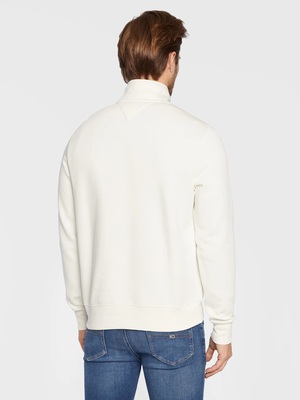 Tommy Hilfiger pánska krémová mikina - XL (YBI)