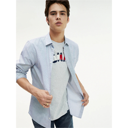 Tommy Hilfiger pánska biela klošile s modrým prúžkom
