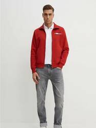 Tommy Hilfiger pánska tehlová mikina - L (XNN)