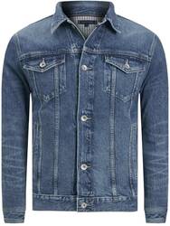 Tommy Hilfiger pánska džínsová bunda Trucker - S (1BE)