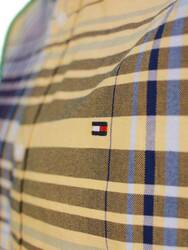 Tommy Hilfiger pánska kockovaná košeľa - M (0RD)