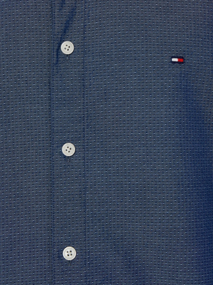 Tommy Hilfiger pánska modrá košeľa - L (0GY)