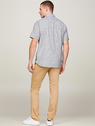Tommy Hilfiger pánska pruhovaná košeľa - M (0A4)
