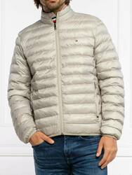 Tommy Hilfiger pánska smotanová bunda Packable - L (PQT)