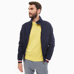 Tommy Hilfiger pánska tmavomodrá bunda Harrington