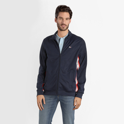 Tommy Hilfiger pánska tmavo modrá mikina na zips Track