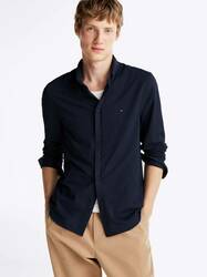 Tommy Hilfiger pánska tmavo modrá košeľa  - S (0GY)