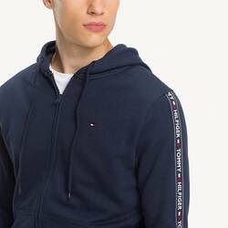 Tommy Hilfiger pánska tmavomodrá mikina s kapucňou Hoody - S (416)