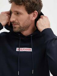 Tommy Hilfiger pánska tmavo modrá mikina - S (DW5)