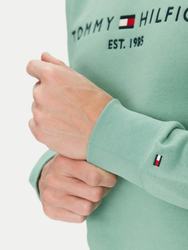 Tommy Hilfiger pánska zelená mikina Logo - S (L3J)