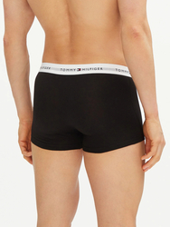 Tommy Hilfiger pánske čierne boxerky 3 pack - S (0WJ)
