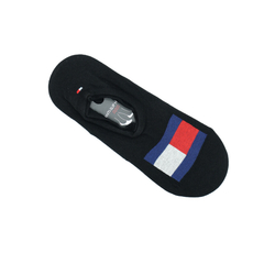 Tommy Hilfiger pánske čierne ponožky 2 pack - 39/42 (1)