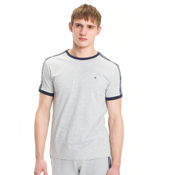 Tommy Hilfiger pánske šedé tričko - S (004)