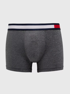 Tommy Hilfiger pánske šedé boxerky - XL (091)