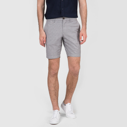Tommy Hilfiger pánske šedé šortky so vzorom Brooklyn