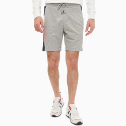 Tommy Hilfiger pánske šedé teplákové šortky Flag