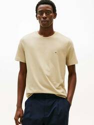 Tommy Hilfiger pánske béžové tričko  - L (RBT)