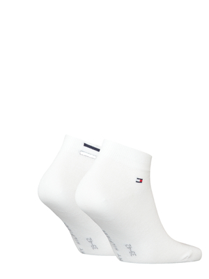 Tommy Hilfiger pánske biele ponožky 2 pack - 39/42 (003)