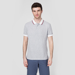 Tommy Hilfiger pánske biele polo tričko s potlačou